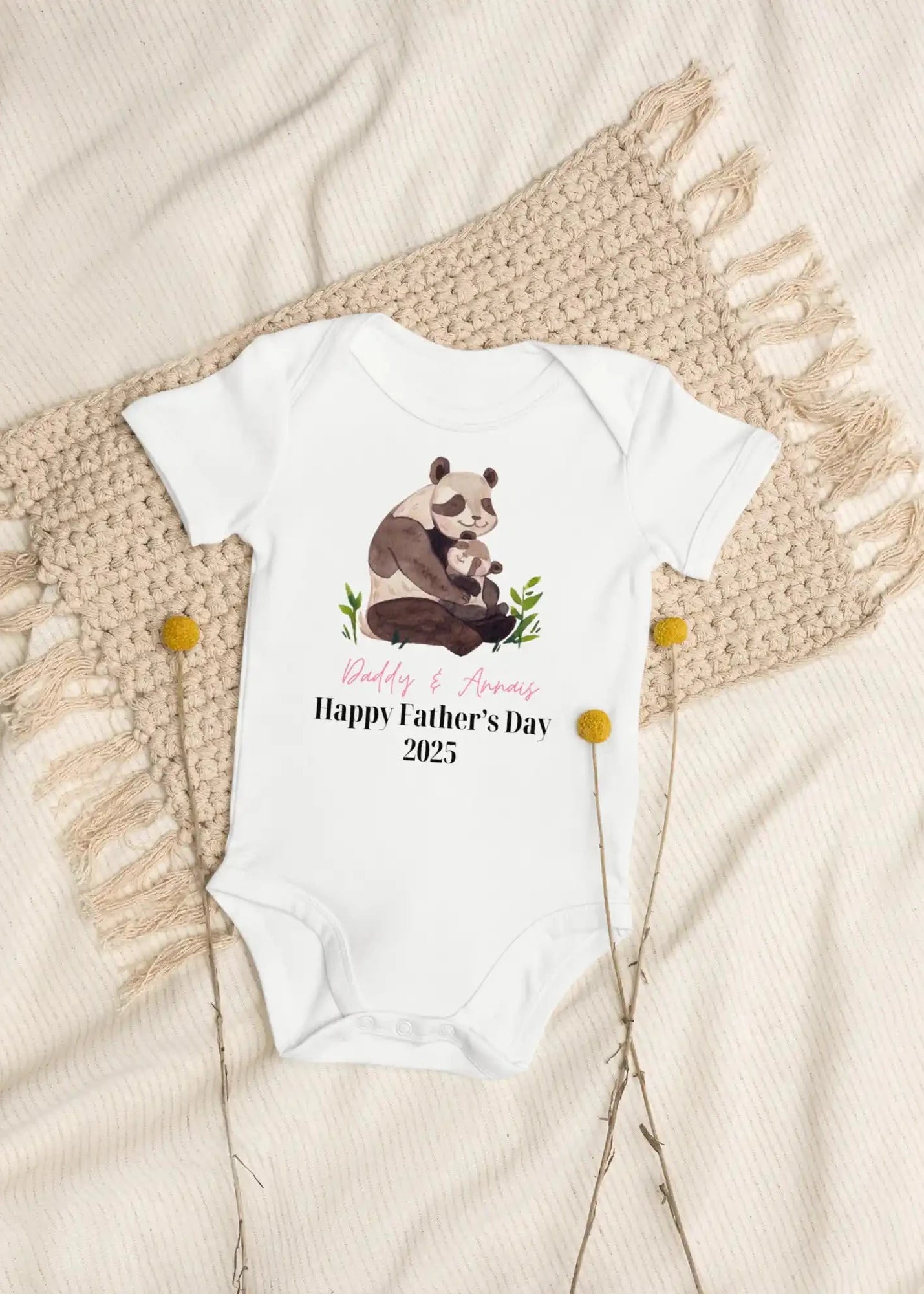 Panda Happy Father's Day 2025 (Personalised Bodysuit) Cozy Crew Club OL Bodysuits mora-uk.myshopify.com panda-happy-fathers-day-2025-personalised-bodysuit   10off, 20off, Baby, bodysuit, excludefromwssistock, gift, mothersday, personalised, uk  Panda Happy Father's Day 2025 (Personalised Bodysuit) Cozy Crew Club OL Bodysuits mora-uk.myshopify.com panda-happy-fathers-day-2025-personalised-bodysuit   10off, 20off, Baby, bodysuit, excludefromwssistock, gift, mothersday, personalised, uk