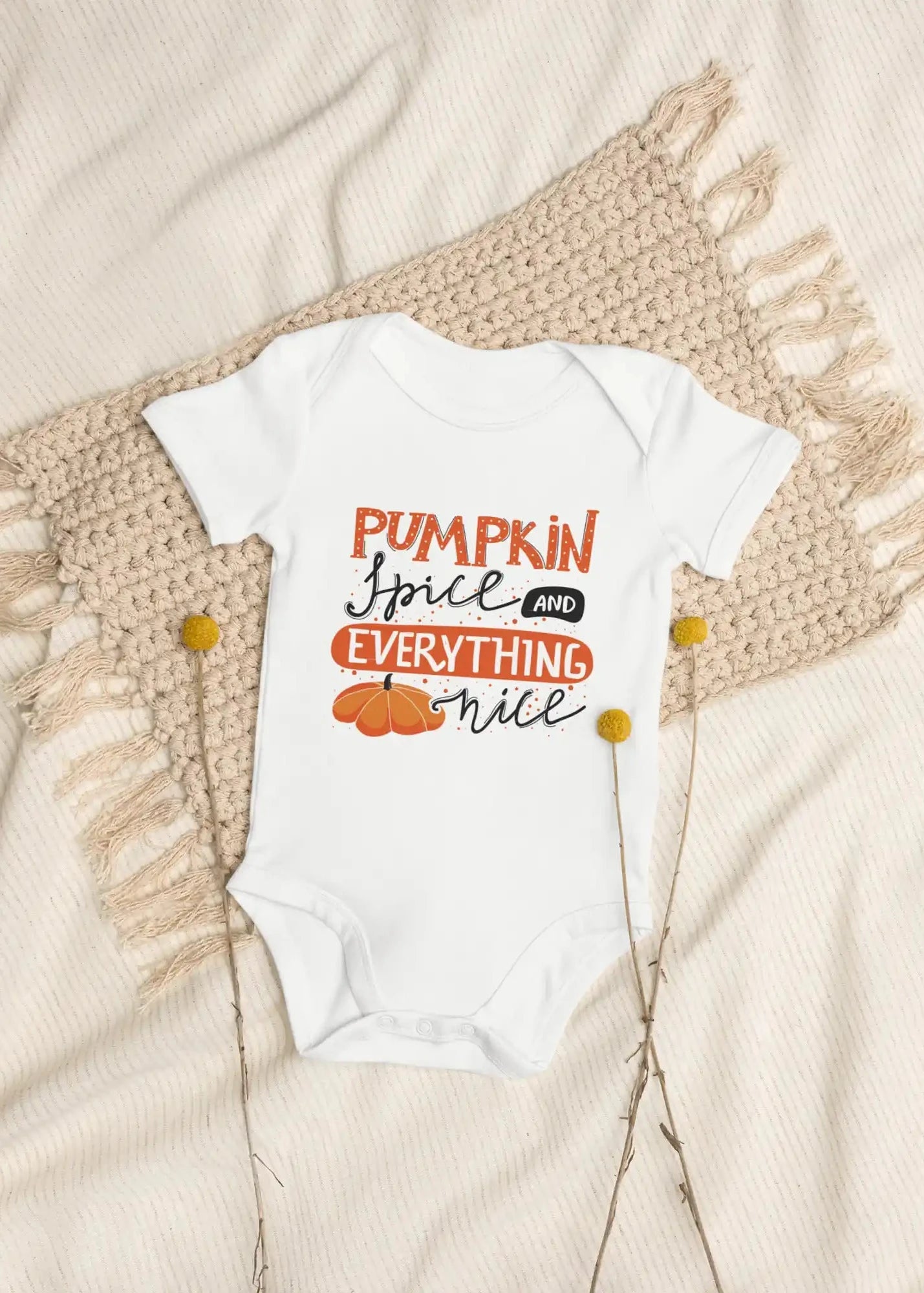 Pumpkin Spice Everything Nice Bodysuit Cozy Crew Club OL Bodysuits mora-uk.myshopify.com pumpkin-spice-everything-nice-bodysuit   10off, Baby, bodysuit, excludefromwssistock, gift, halloween, personalised, uk  Pumpkin Spice Everything Nice Bodysuit Cozy Crew Club OL Bodysuits mora-uk.myshopify.com pumpkin-spice-everything-nice-bodysuit   10off, Baby, bodysuit, excludefromwssistock, gift, halloween, personalised, uk