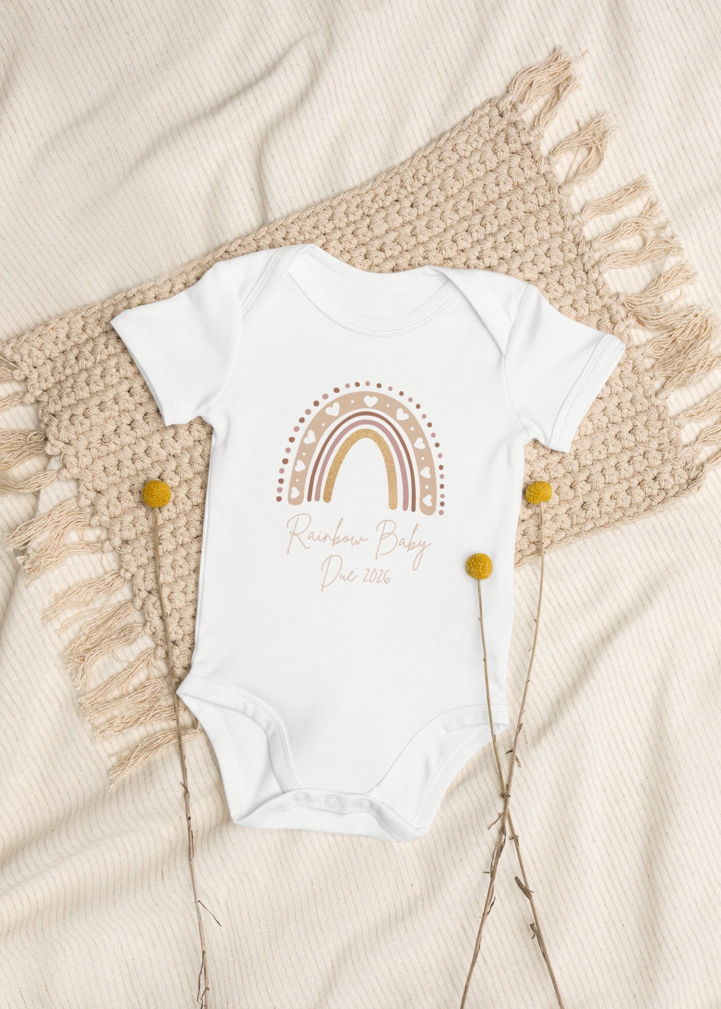 Neutral Baby Due Bodysuit