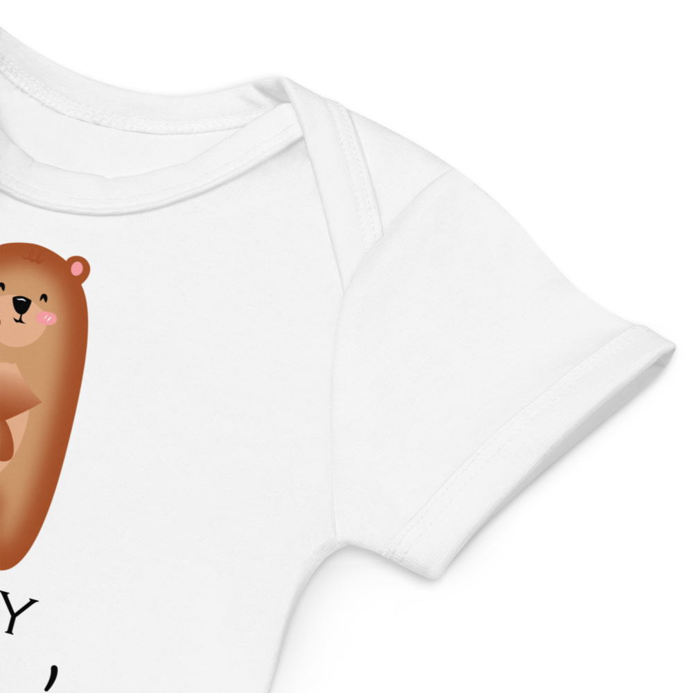Happy Mother's Day Personalised Bear Bodysuit