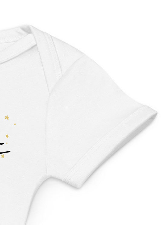 Welcome to the World Galaxy Personalised Name Bodysuit
