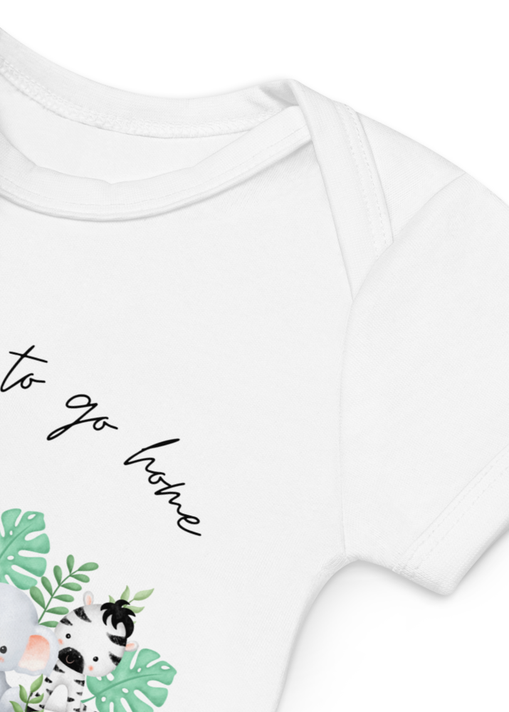 Today I Get to Go Home Safari Bodysuit