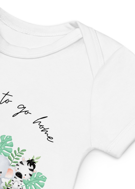 Today I Get to Go Home Safari Bodysuit