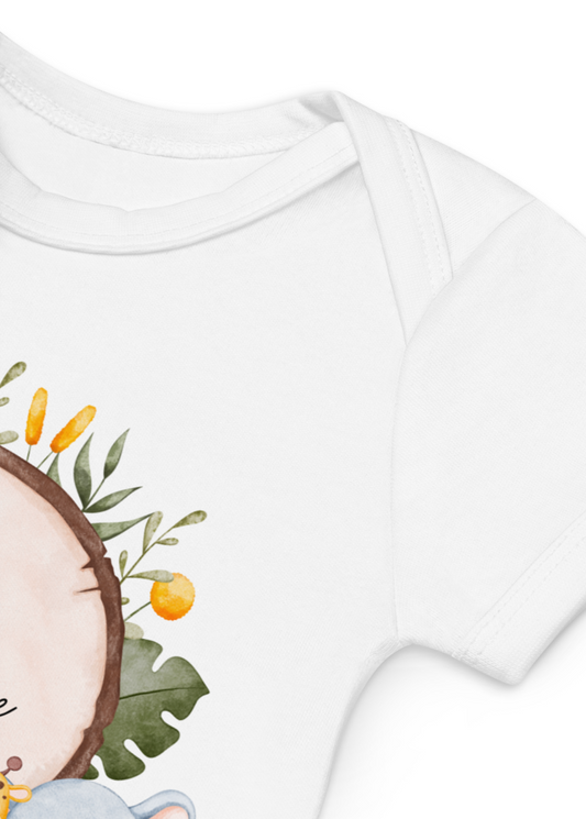 Today I Get to Go Home Safari Drum Bodysuit