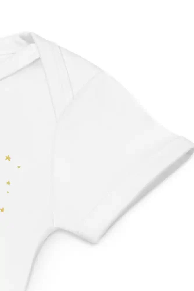 Hello World Bodysuit White 100% Cotton - Cozy Crew Club