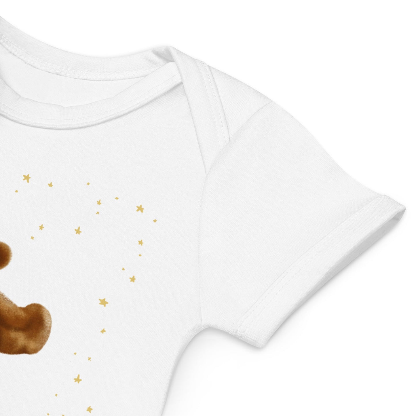 Welcome to the World Personalised Name Bear Bodysuit