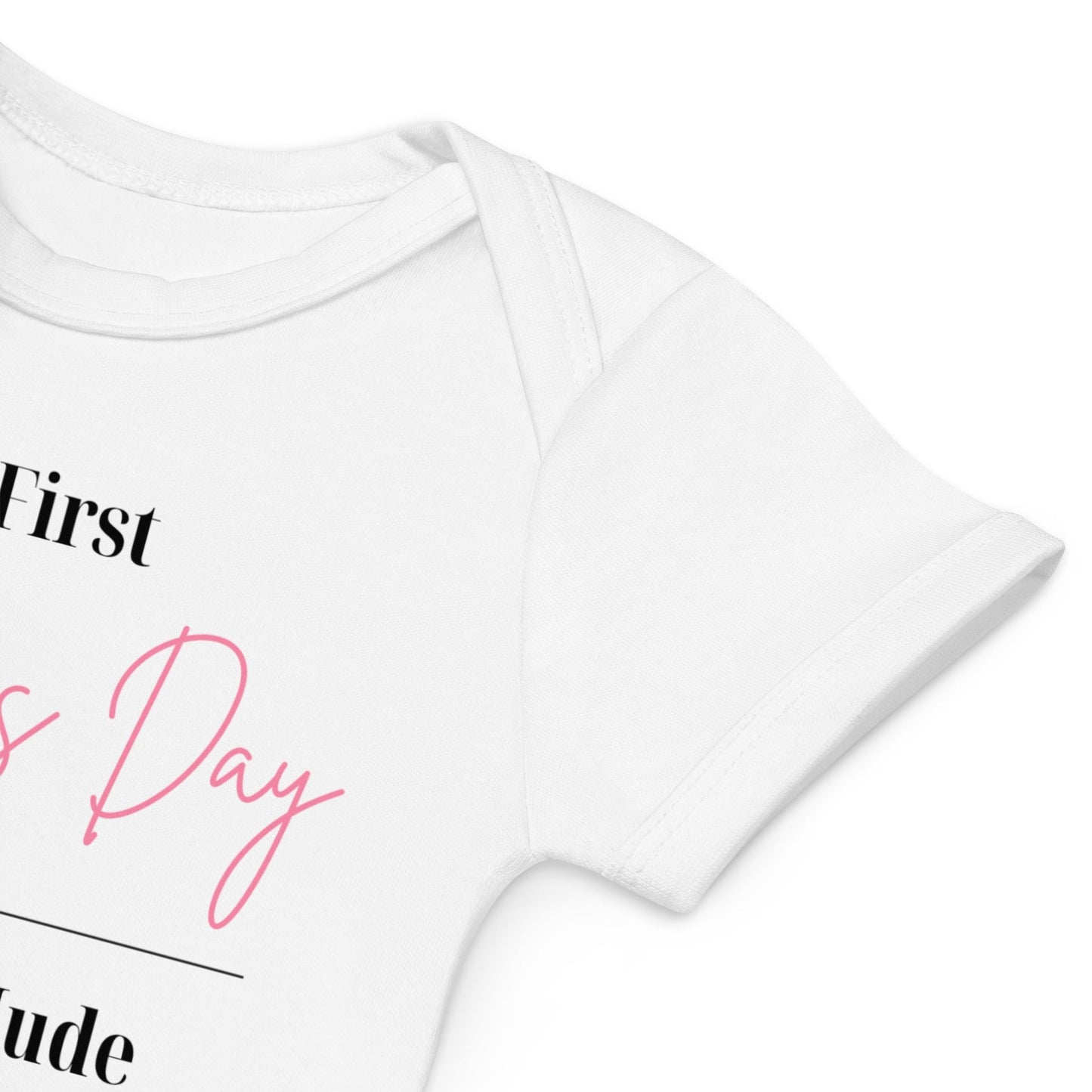 Our First Mother's Day Poetic Personalised Bodysuit