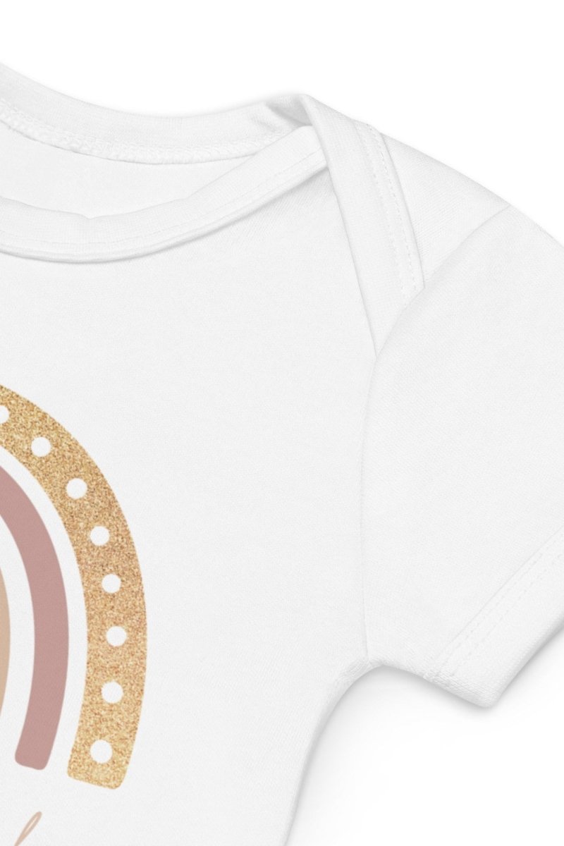 Neutral Heart Rainbow Baby Due Bodysuit - Cozy Crew Club