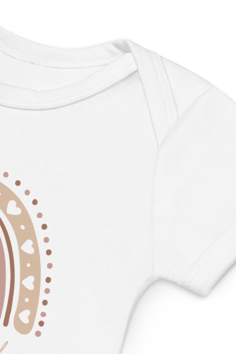 Neutral Rainbow Baby Due Bodysuit - Cozy Crew Club