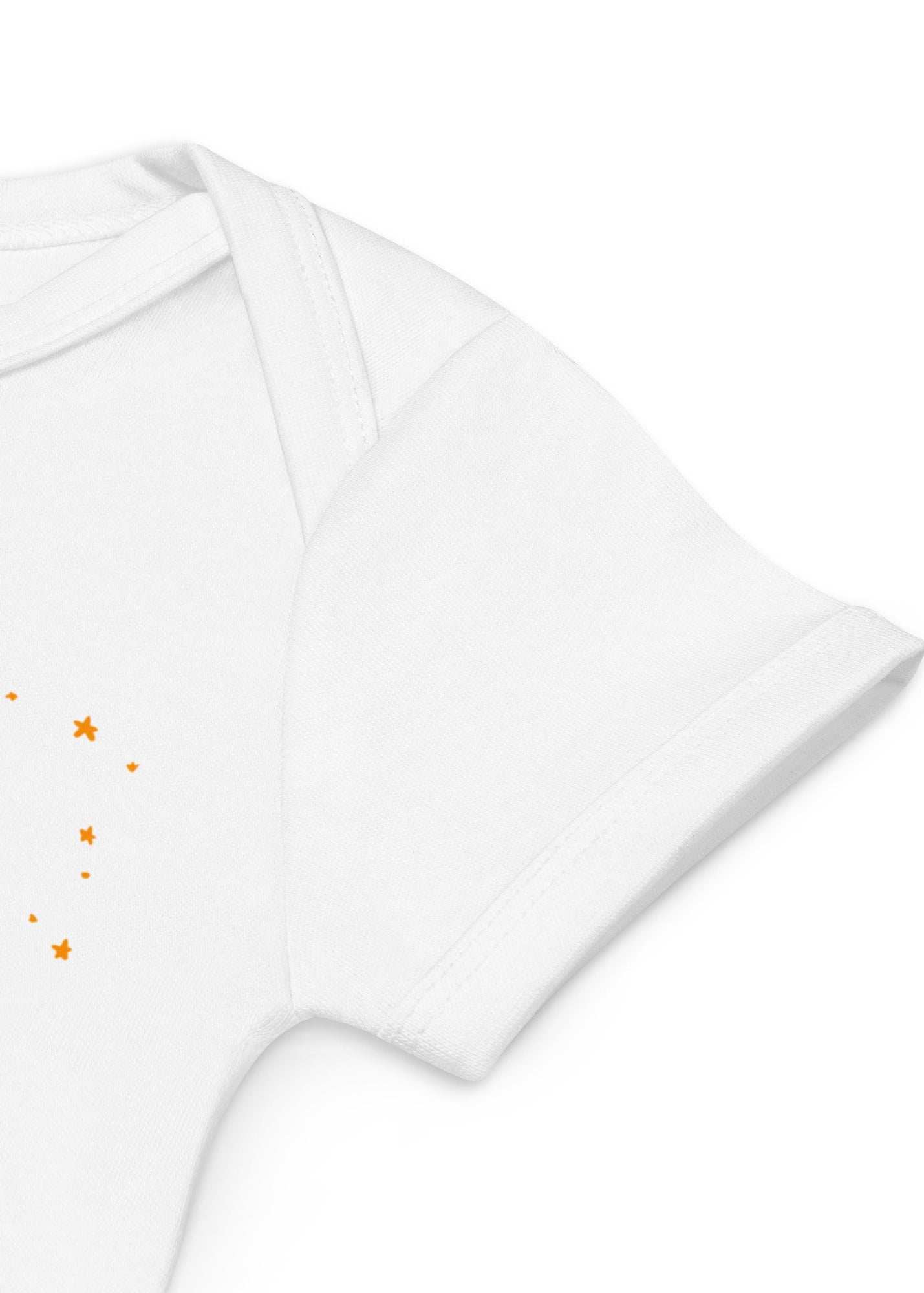 Personalised Bodysuit in Orange