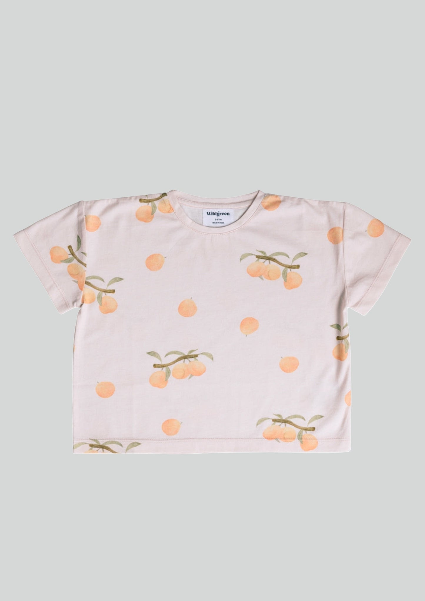 Apricot Print Tee
