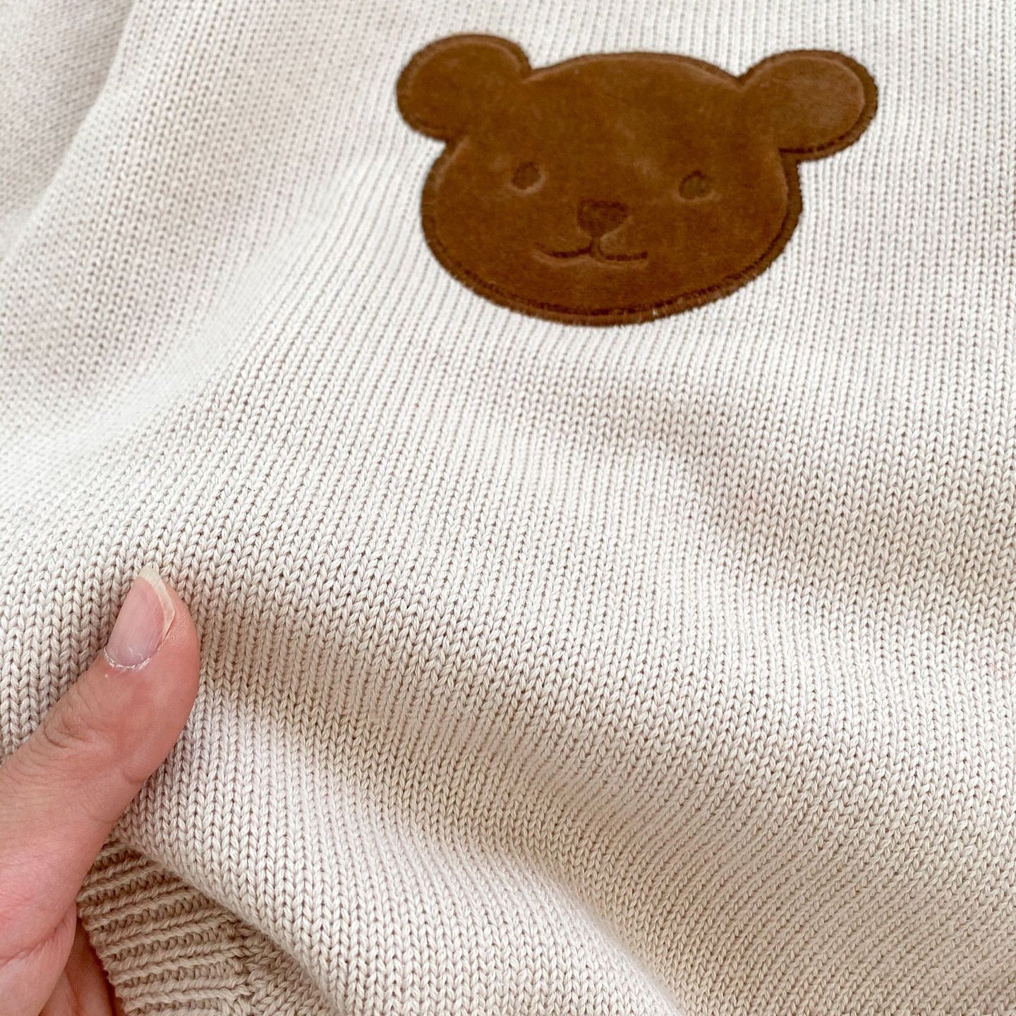 Winter Bear Knitted Bodysuit