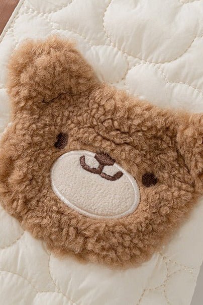 The Friendly Bear Puffer Suit Winter - Cozy Crew Club