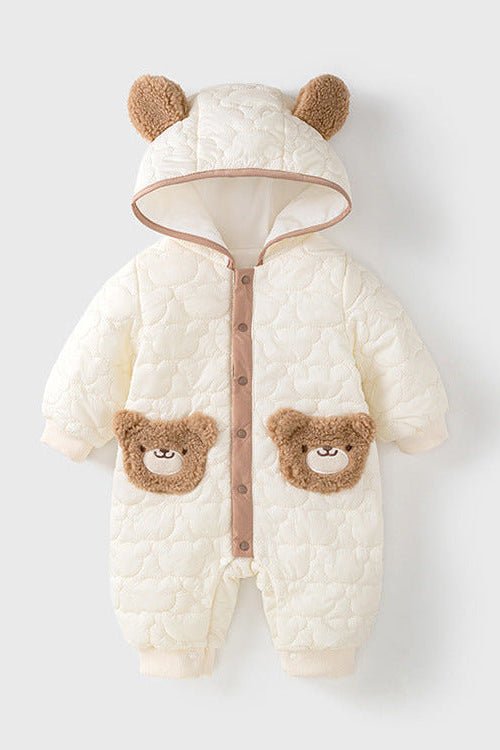 The Friendly Bear Puffer Suit Winter - Cozy Crew Club