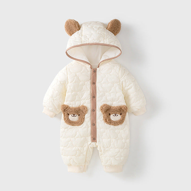 The Friendly Bear Puffer Suit Winter