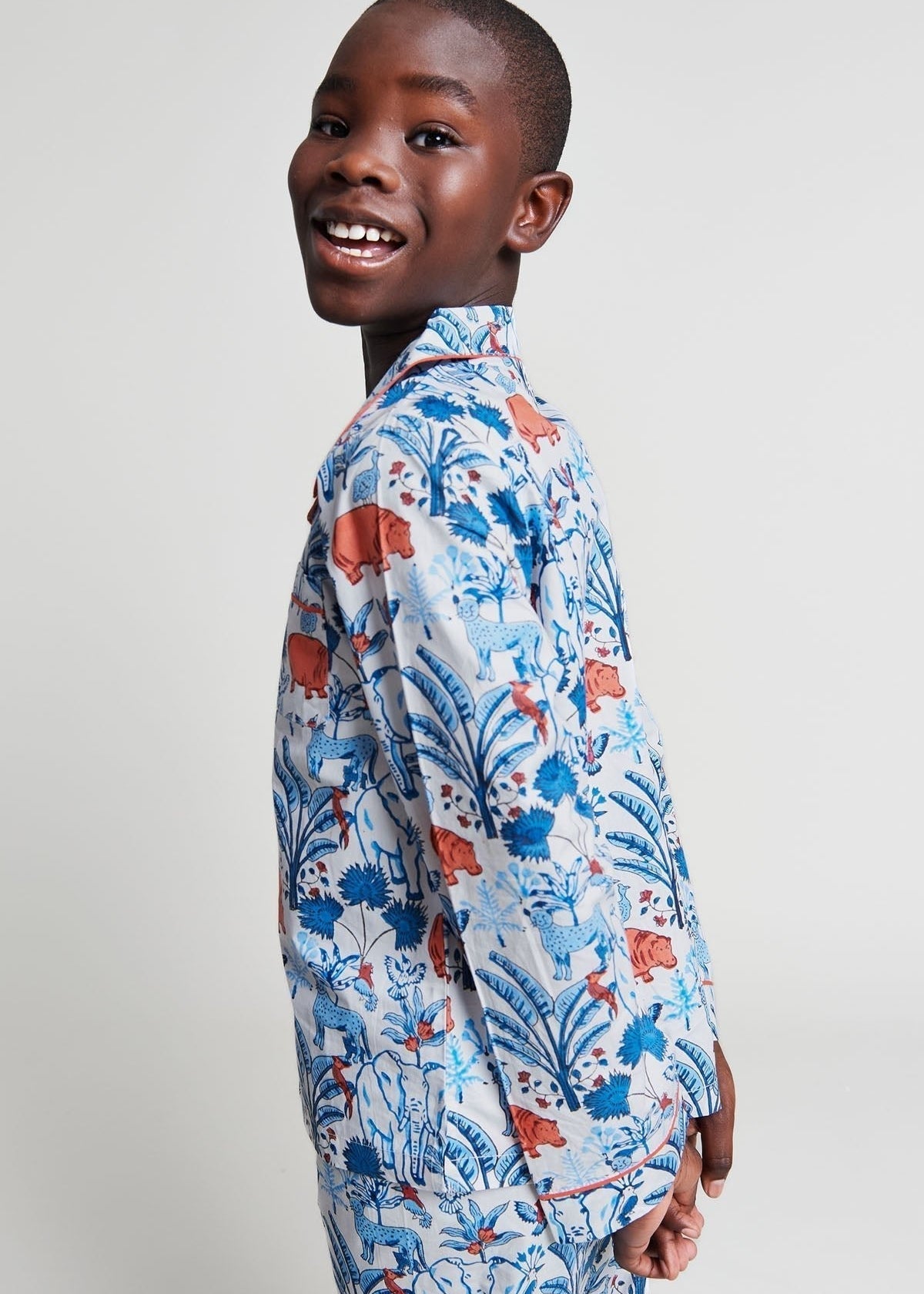 rani's whimsical woods - organic cotton kids pyjama set - Kutti Lulu