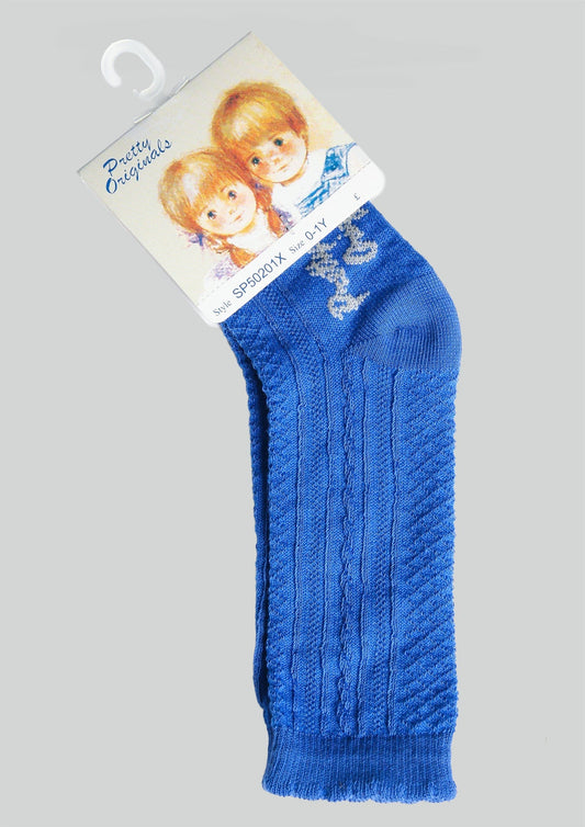 Pretty Originals Royal Patterned Knee Socks