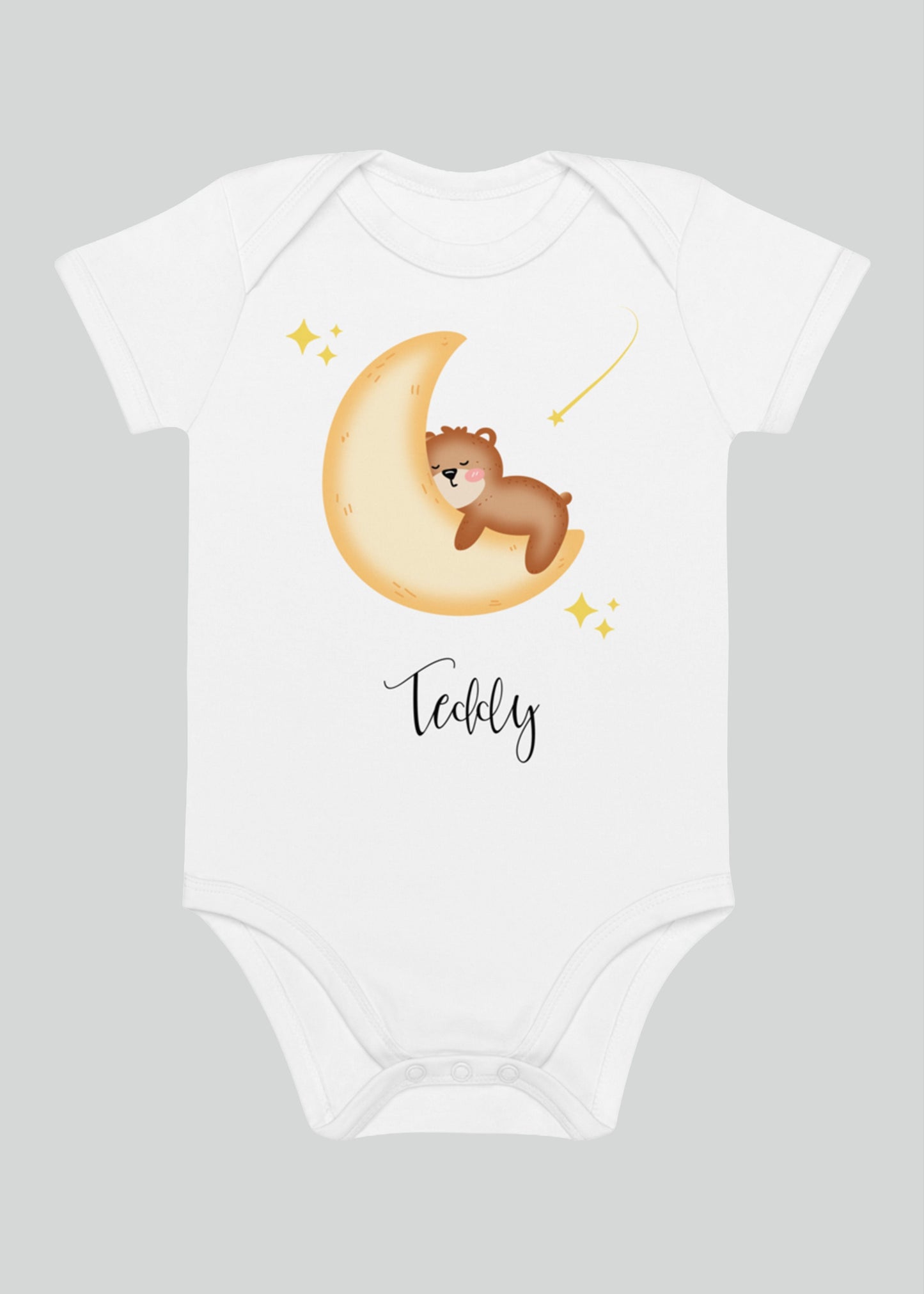 Dreaming Bear Personalised Name Bodysuit