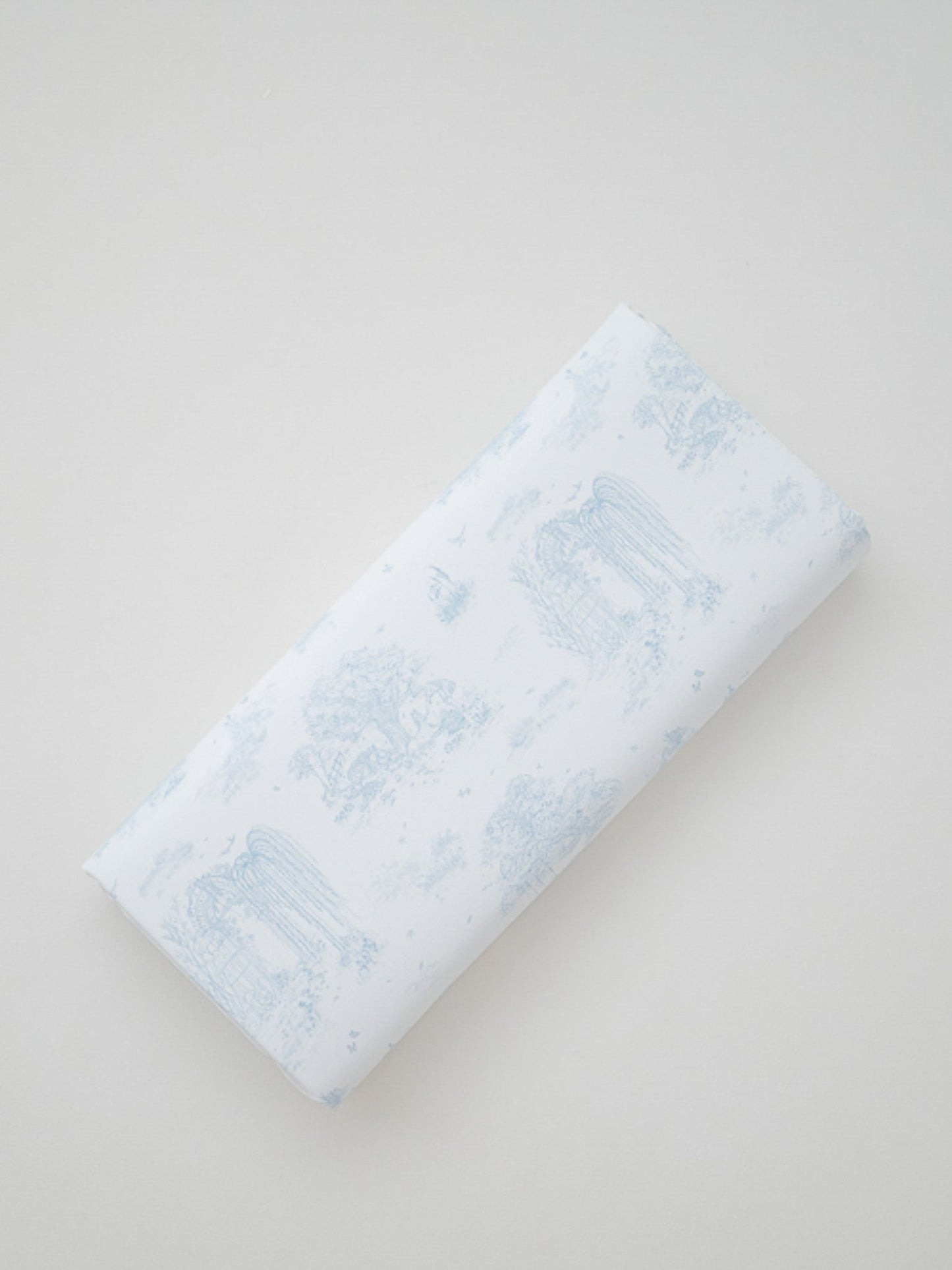 The Gilded Bird Blue Toile Travel Changing Mat